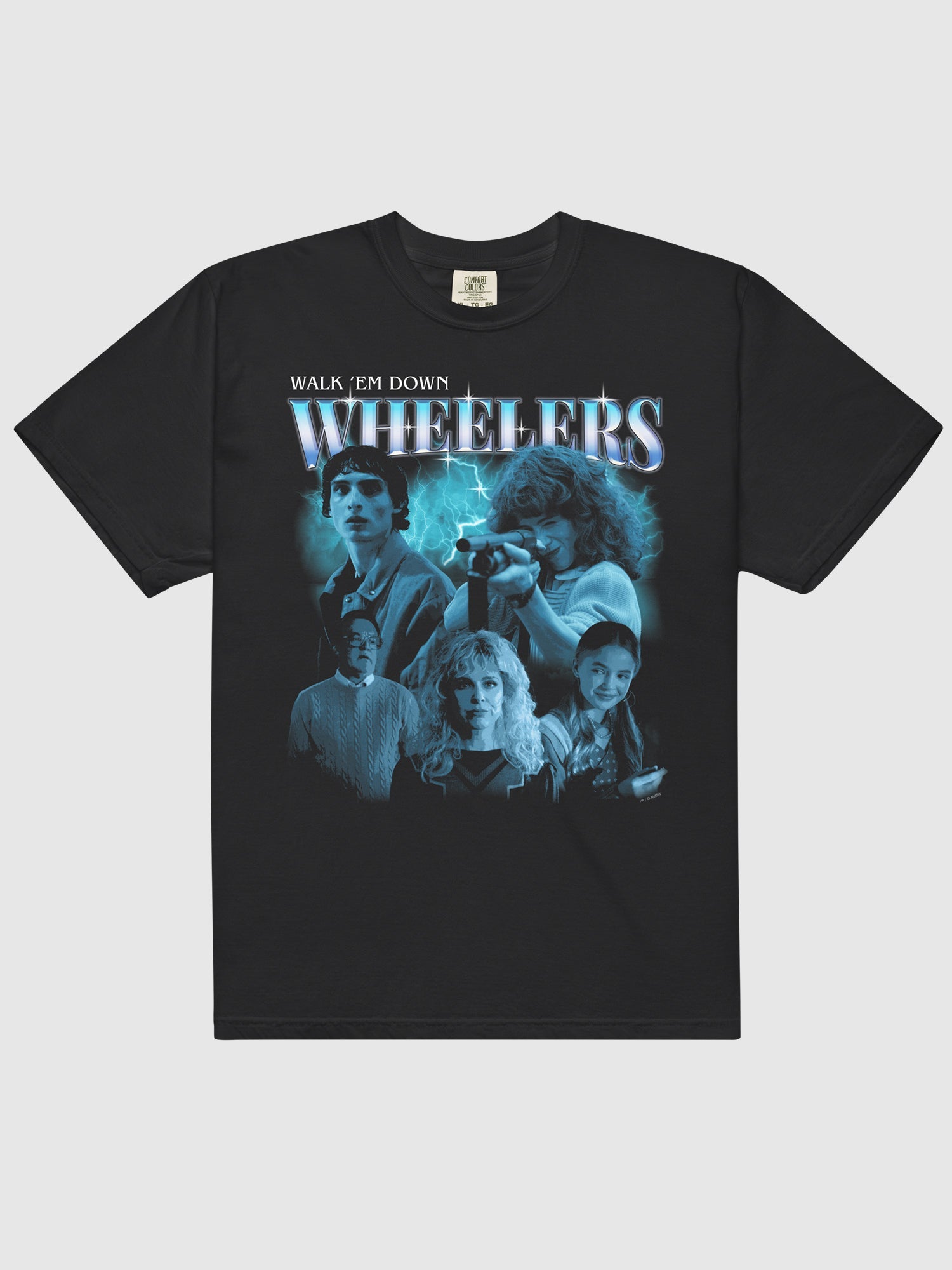 Camiseta Stranger Things The Wheelers Comfort Colors