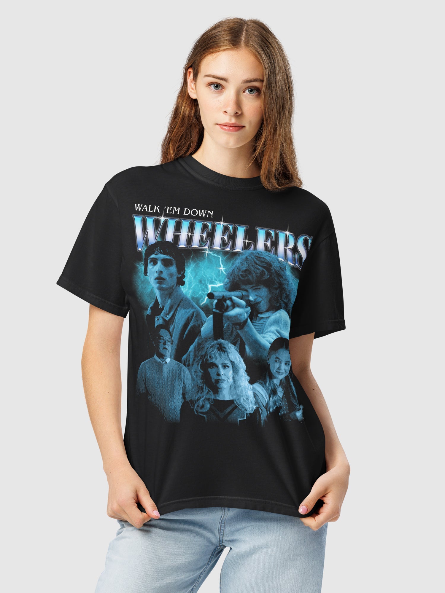 Camiseta Stranger Things The Wheelers Comfort Colors