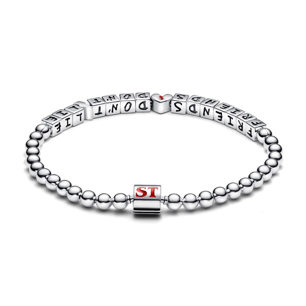 Bracelete Prata Stranger Things Friends Don T Lie