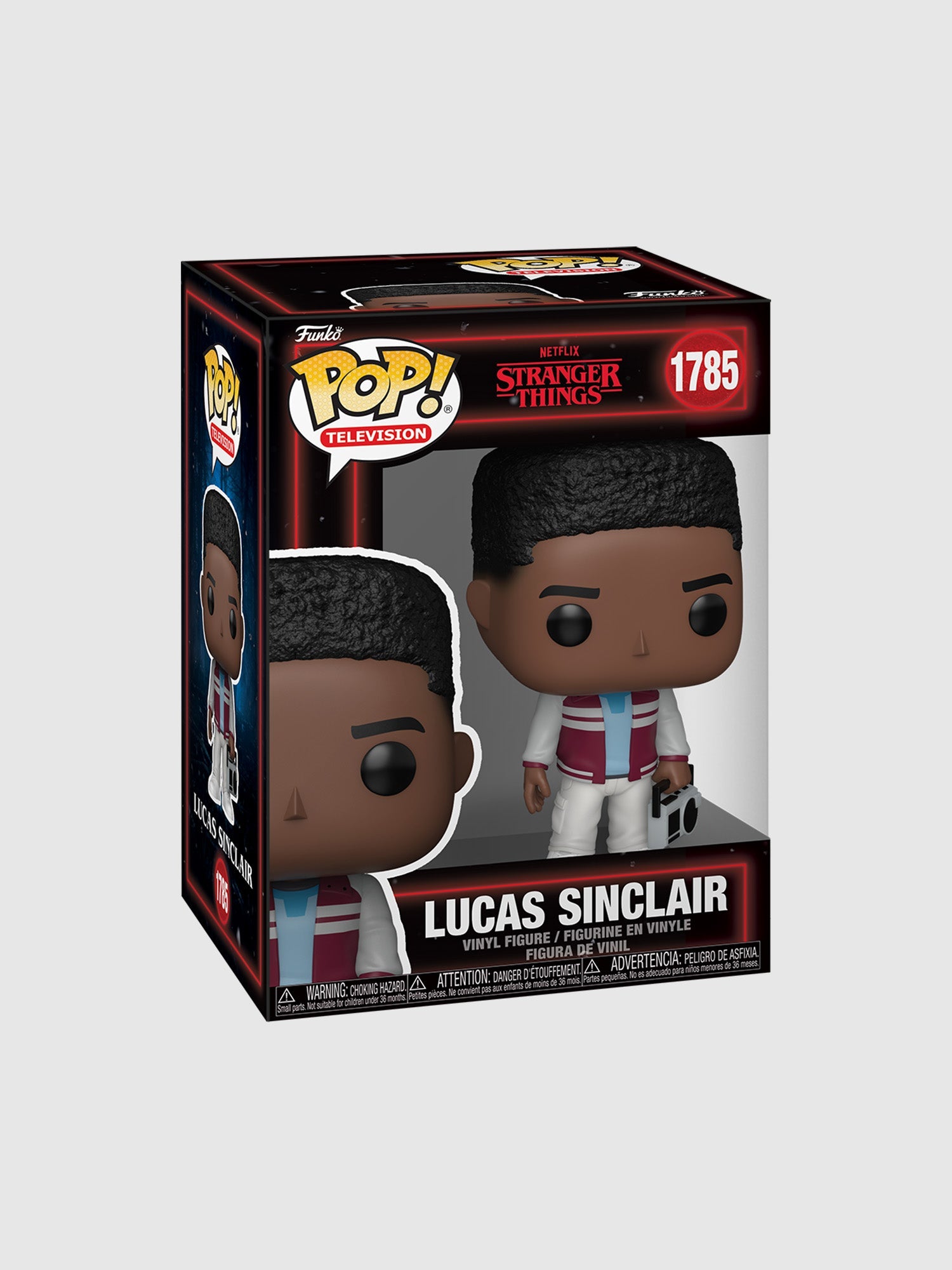 Stranger Things Lucas Sinclair Figura Funko Pop!